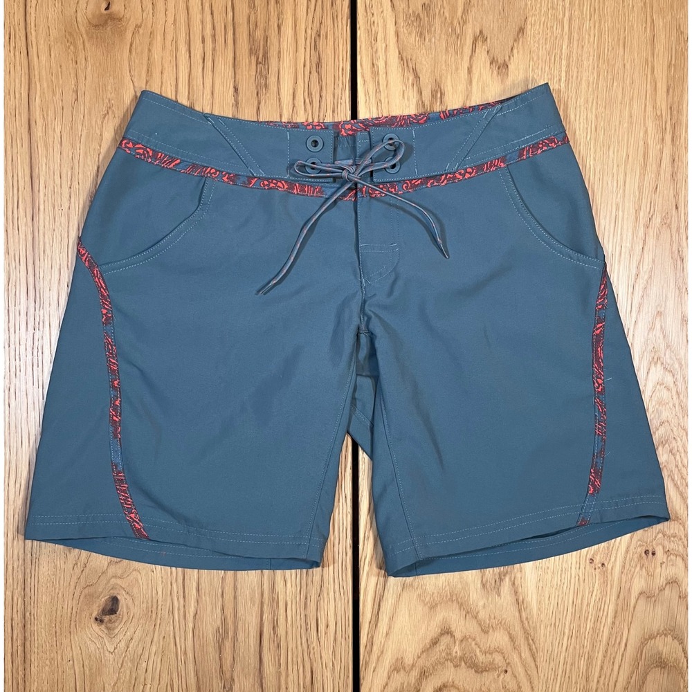 Columbia PFG Viva Board Shorts Womens Size 6 Blue Beach Gorpcore